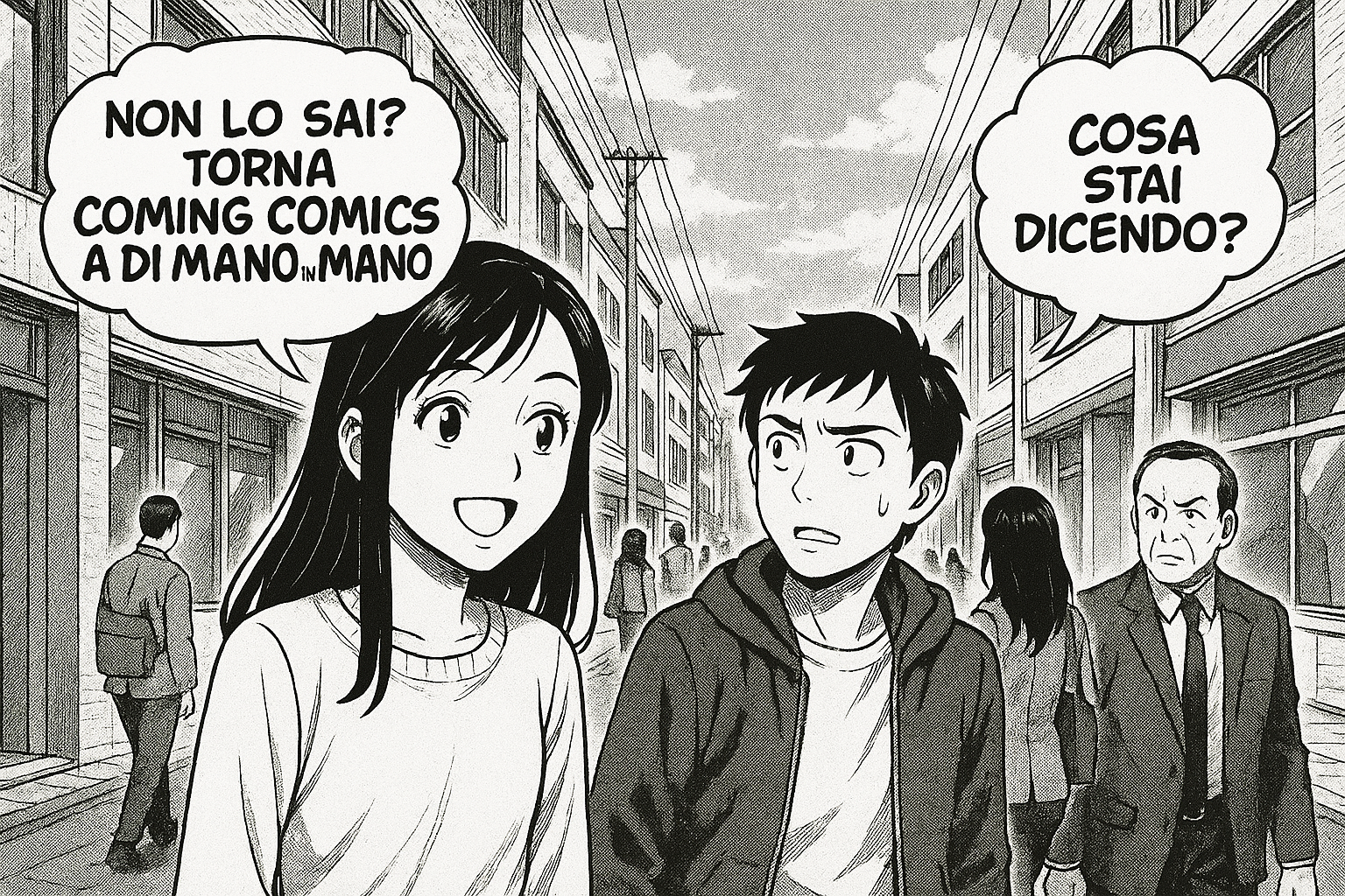 di mano in mano coming comics